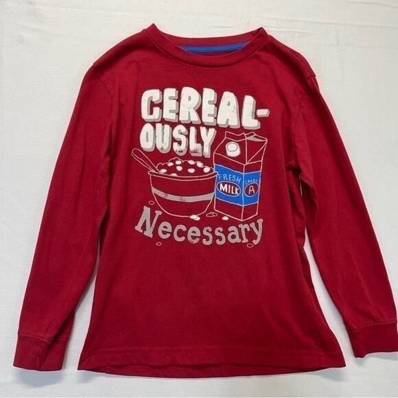 Old Navy Humor Graphic T-shirt long sleeve tee Boys size 6-7 - Picture 6 of 6